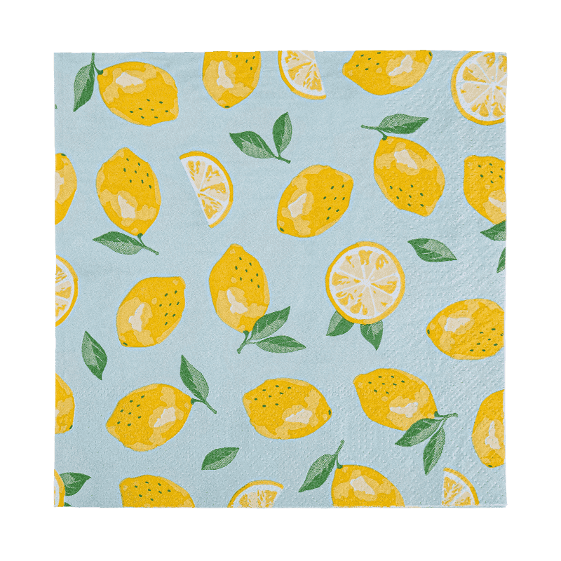 33x33 طباعة كاملة من المناديل الورقية من المناديل الورقية Friut نمط SJ5101