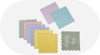 المناديل المقطوعة